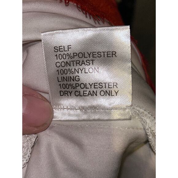 Tadashi Shoji Prom New Years Pepperment Chantilly Lace Boatneck Sleeveless Dress - Picture 10 of 10